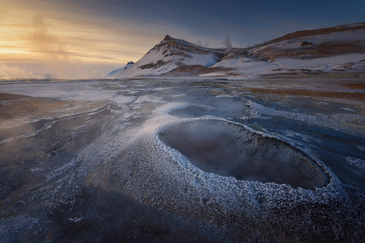 Arctic Badlands Poster och Canvastavla