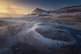 Arctic Badlands Poster och Canvastavla