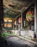 Rusty Industrial Balls Poster och Canvastavla