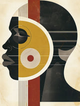 African Art Smooth 1 Poster och Canvastavla