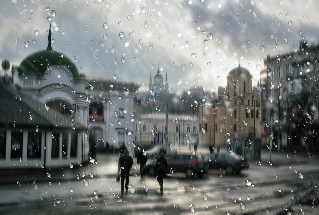 Podil after the rain Poster och Canvastavla