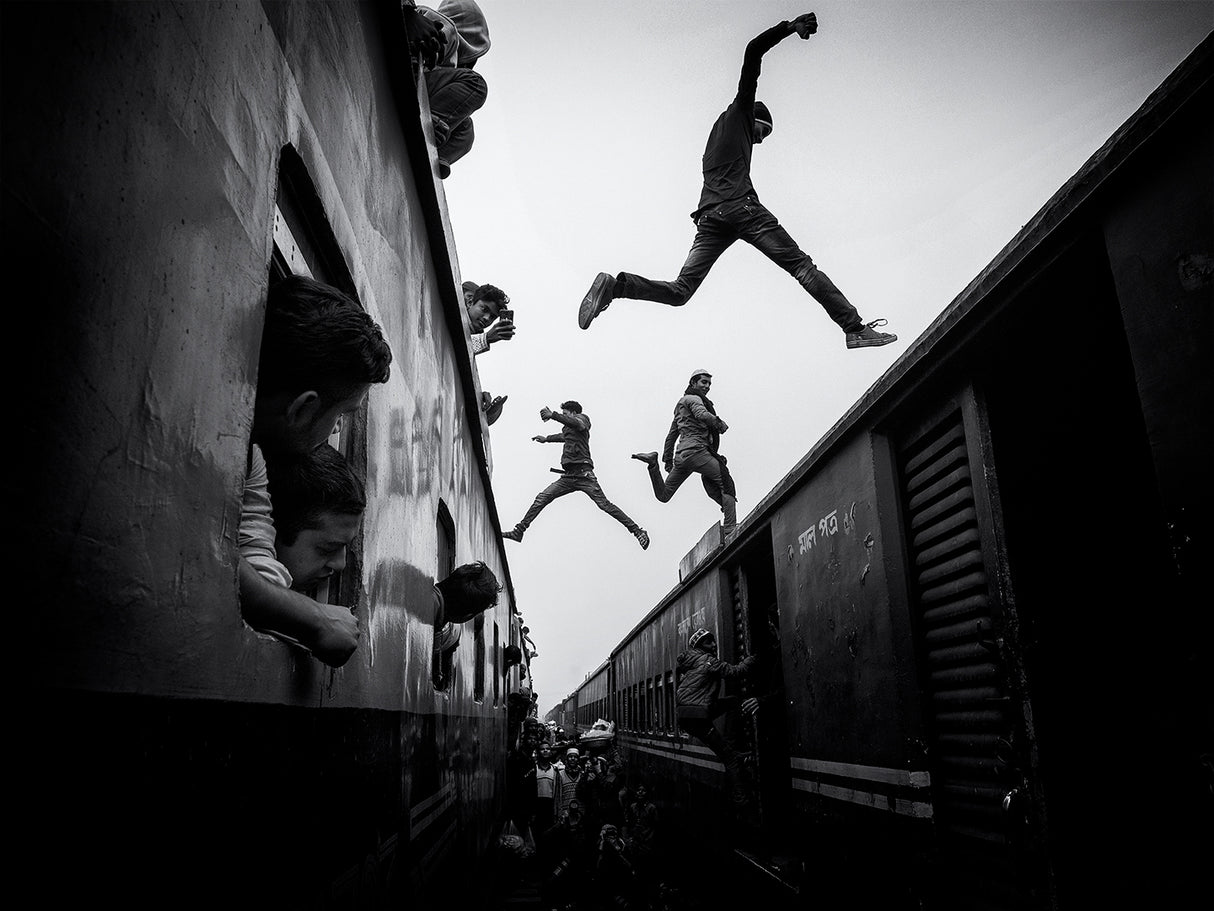 Train jumpers Poster och Canvastavla