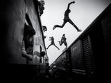 Train jumpers Poster och Canvastavla