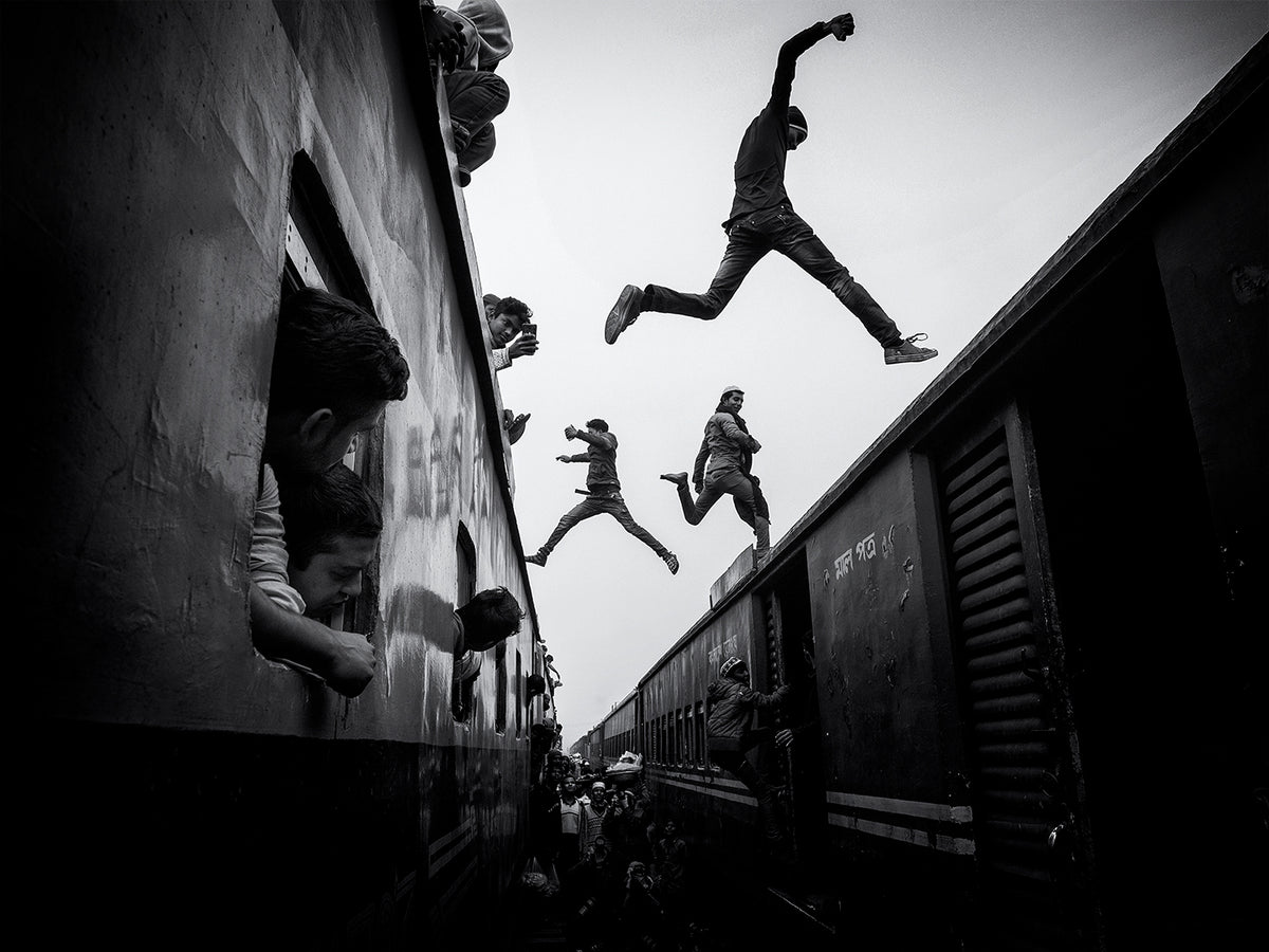 Train jumpers Poster och Canvastavla