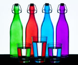 Water in Stripes Poster och Canvastavla