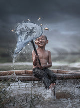 Happiness Poster och Canvastavla