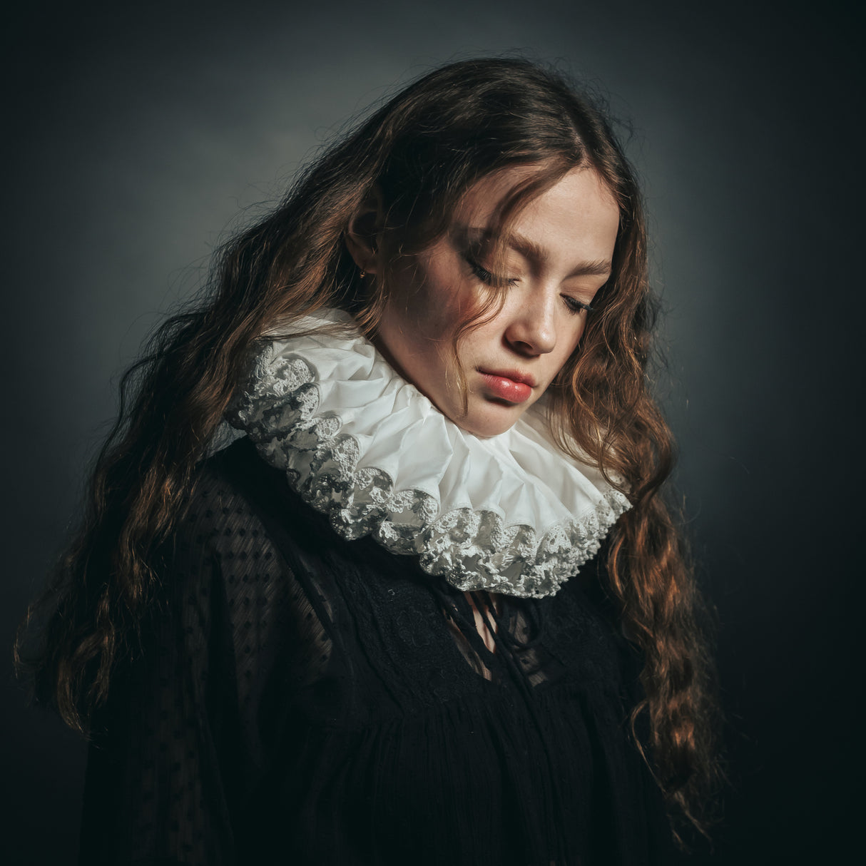 Lace collar Poster och Canvastavla