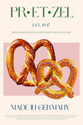 Pretzel Print Poster och Canvastavla