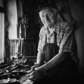 An old carpenter Poster och Canvastavla
