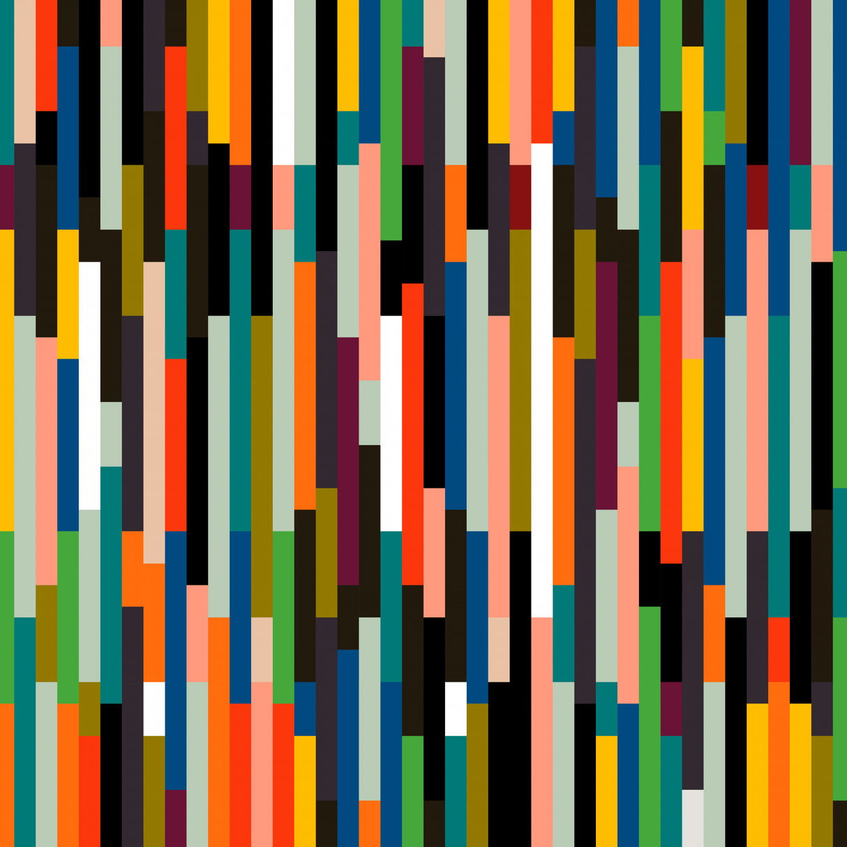 Stripes Retro Big Poster och Canvastavla