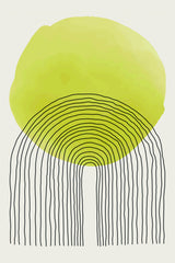 Sunny Minimal Design #4 Poster och Canvastavla