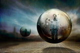 Floating in a dream. Poster och Canvastavla
