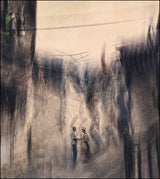 In the streets of Zanzibar Poster och Canvastavla