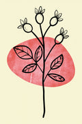 Minimal Flower Expression #1 Poster och Canvastavla