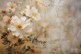 Fa Vintage Floral 73 Poster och Canvastavla