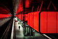 U- Bahn Rot Poster och Canvastavla