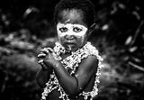 Ready for the Mt. Hagen sing sing festival - Papua New Guinea Poster och Canvastavla