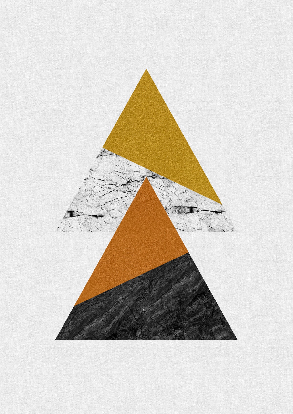 Geometric Triangles Poster och Canvastavla