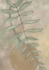 Sang vase with branch Poster och Canvastavla