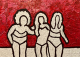 Friends Swimming Poster och Canvastavla