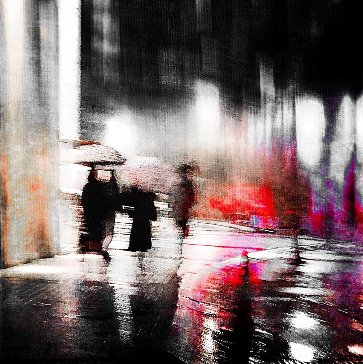 dance in the rain Poster och Canvastavla