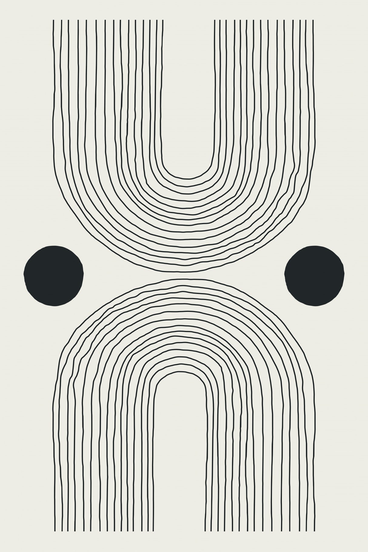 Minimal Design Set #19 Poster och Canvastavla