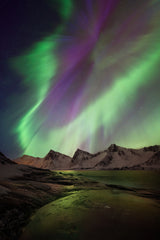 Magic aurora Poster och Canvastavla