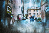 Via della Lungaretta Poster och Canvastavla