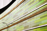 Linear in green Poster och Canvastavla