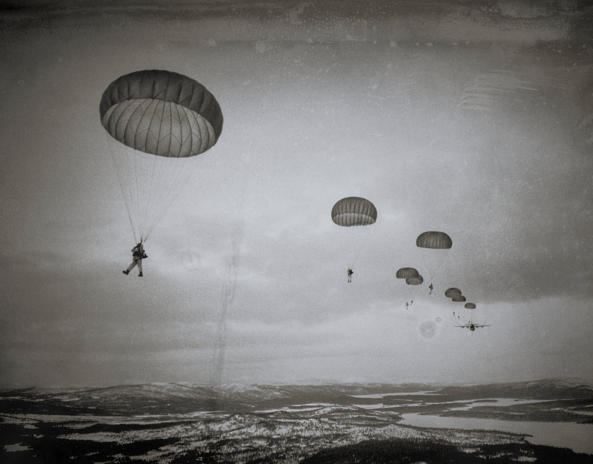 Airborne#4 In The Air Poster och Canvastavla