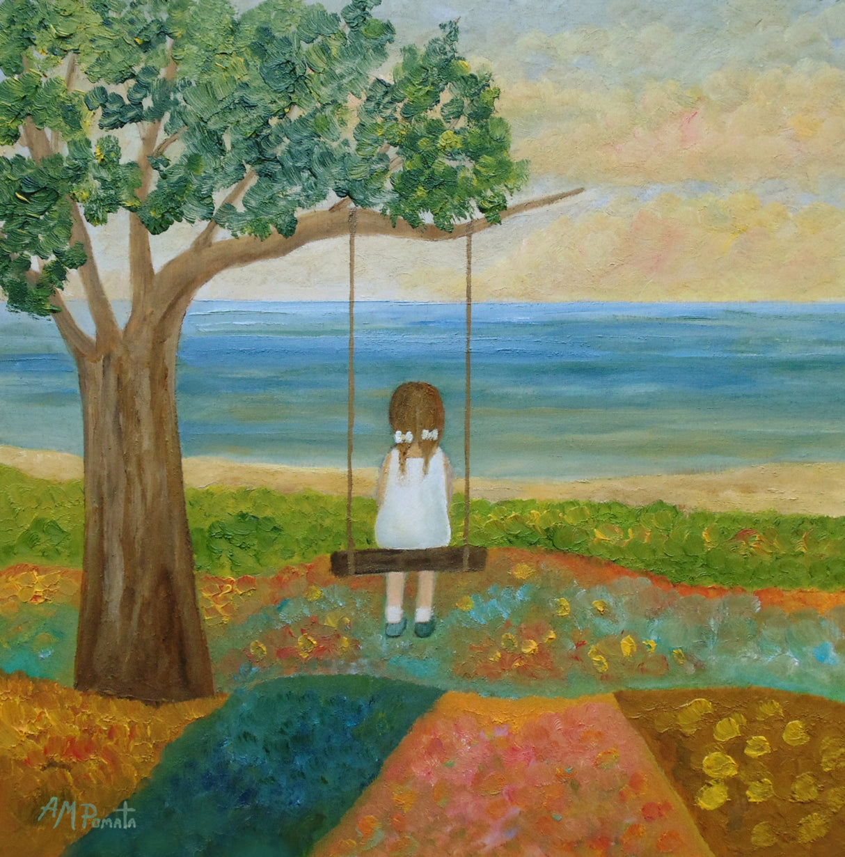 Listening To the Sea Poster och Canvastavla