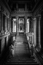 Striking stairway Poster och Canvastavla