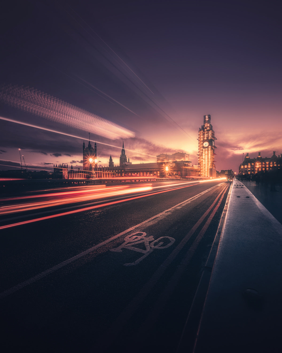Big Ben classic view Poster och Canvastavla