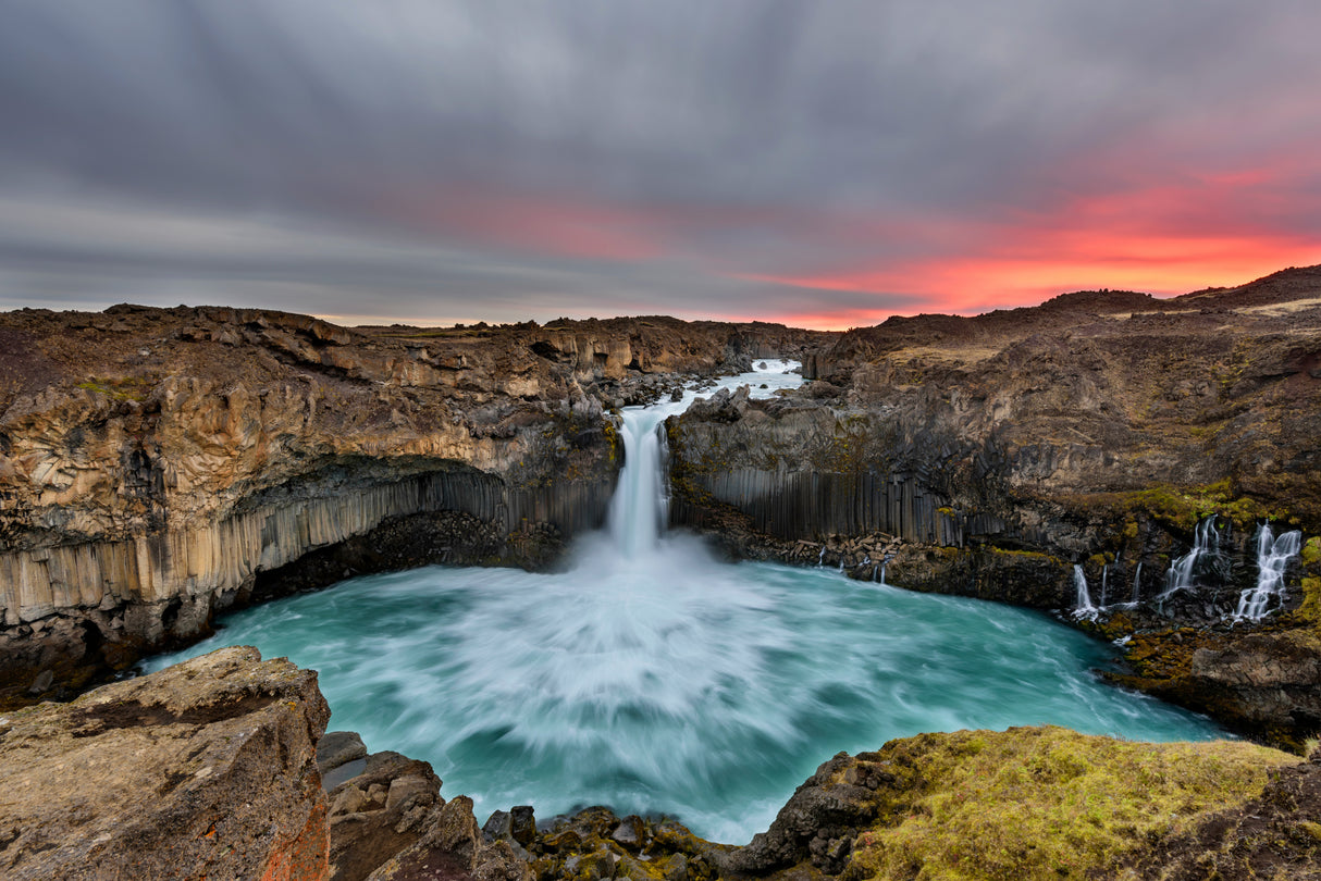 Aldeyjarfoss Poster och Canvastavla