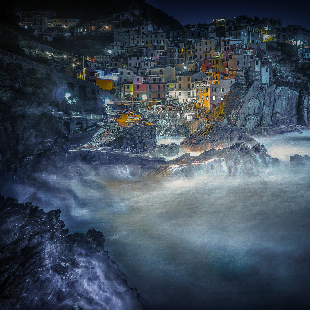 Dream of Manarola Poster och Canvastavla