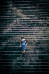 One step at a time Poster och Canvastavla