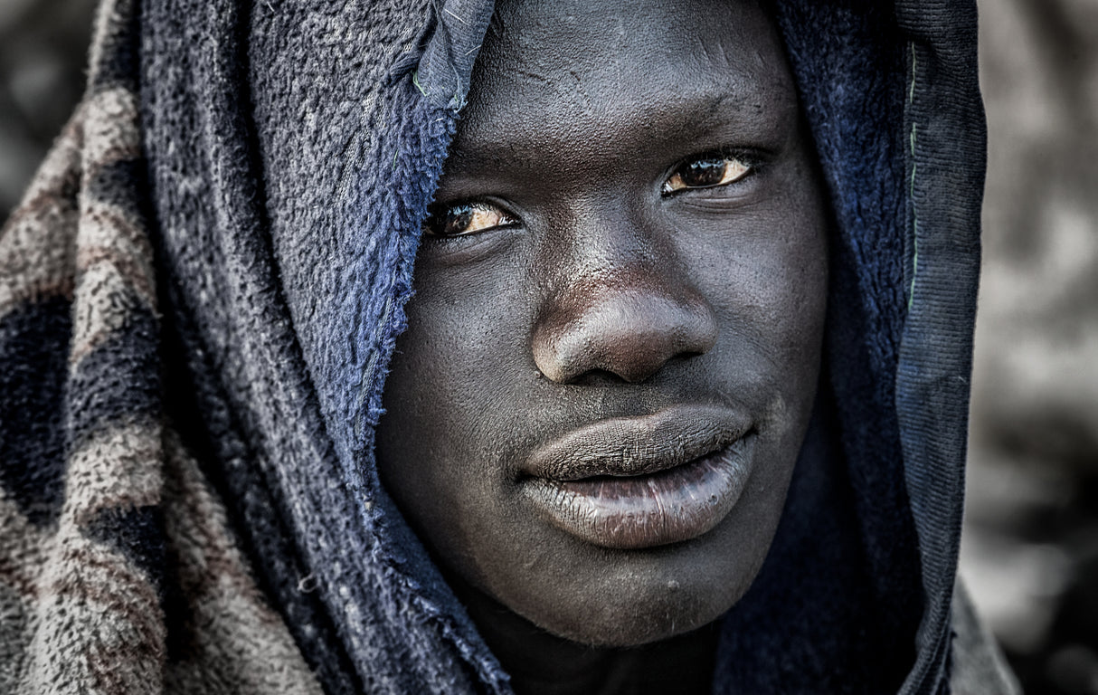 Mundari man. Poster och Canvastavla