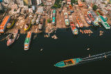 Dhaka Shipyard Poster och Canvastavla