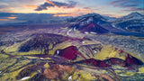 Land of Volcanos Poster och Canvastavla