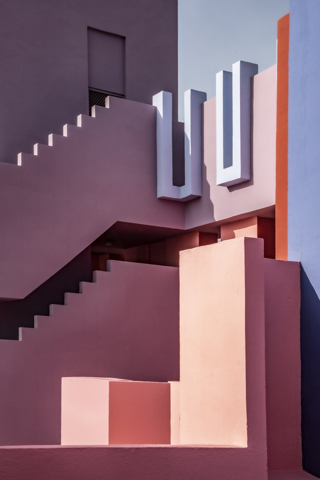 Muralla Roja #10 Poster och Canvastavla