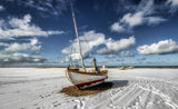 Winter in Slettestrand Poster och Canvastavla