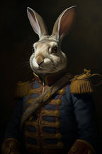 Rabbit In Costume 1 Poster och Canvastavla