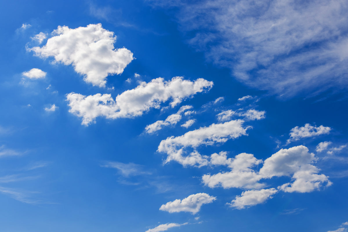 cloudy weather and sky background Poster och Canvastavla