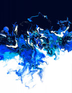 Colorful Wave 2 Poster och Canvastavla