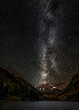 Galaxy Falling Poster och Canvastavla