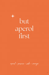 Aperol Poster och Canvastavla