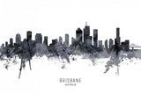 Brisbane Australia Skyline Poster och Canvastavla