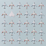 Paper plane Poster och Canvastavla
