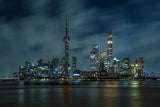 Bund In The Evening Poster och Canvastavla
