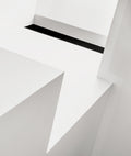 white shapes Poster och Canvastavla